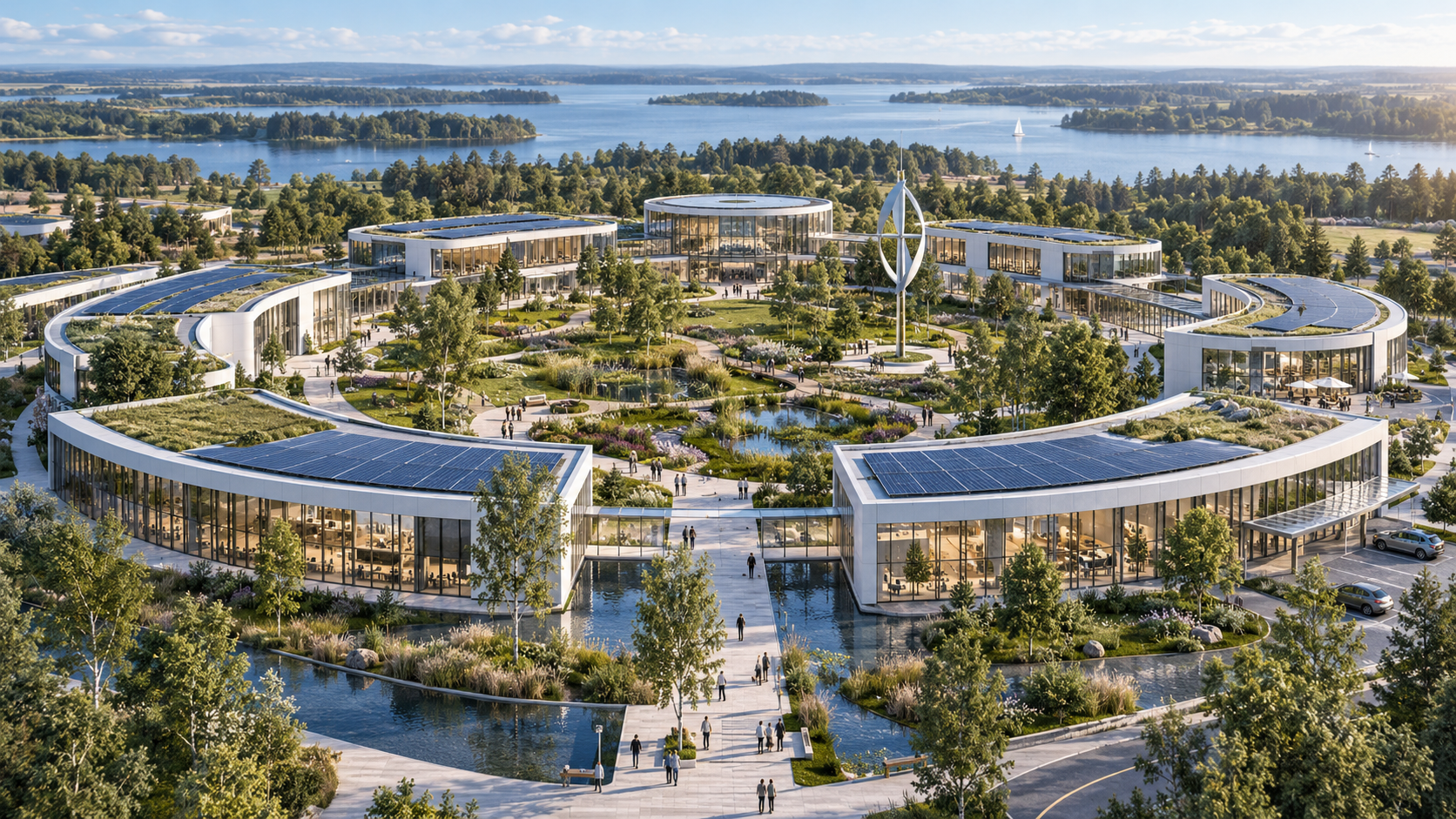 Conceptual master plan of the STAR-LAB campus